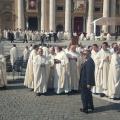 Parte del clero cremonese a Roma