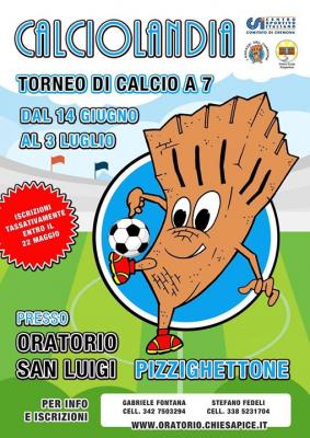 CALCIOLANDIA - Torneo di CALCIO A 7 - Pizzighettone